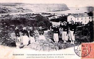NEMOURS - EXHUMATION DES BRAVES DE SIDI-BRAHIM - 1908